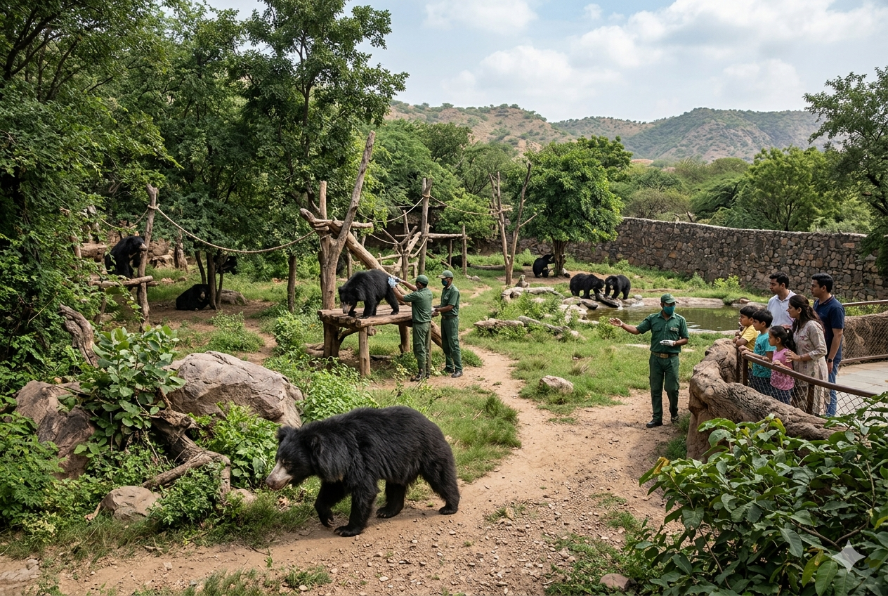 Agra Bear Rescue Facility center tour