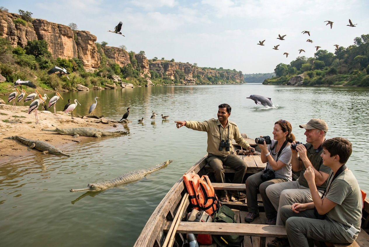 Chambal Safari with tour guide