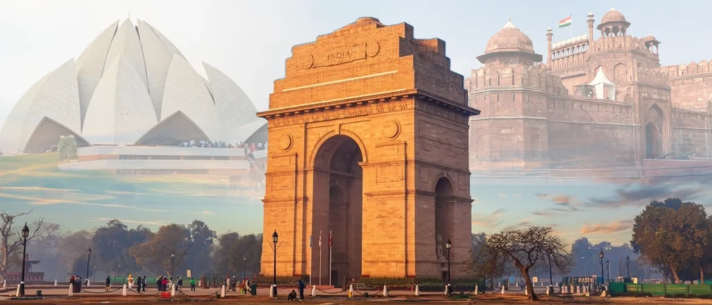 India Gate New Delhi Day 1 Golden Triangle itinerary